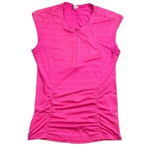 Athleta | Ruched Tank | Quarter Zip | Athletic Top | Workout